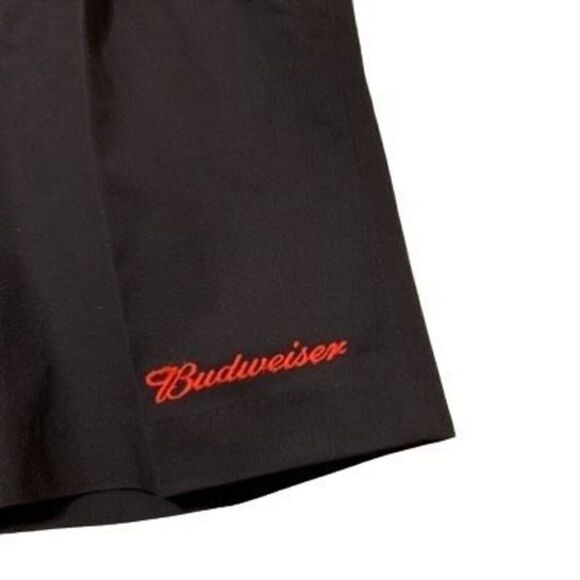 Vintage Riverside Size 29 Budweiser Blue Pleated Uniform Shorts *New-2nds* - Picture 2 of 7